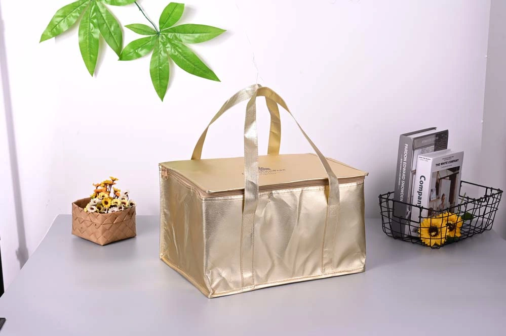 Custom Logo Portable Picnic Insulation Bag Cooler Lunch Thermal Bag