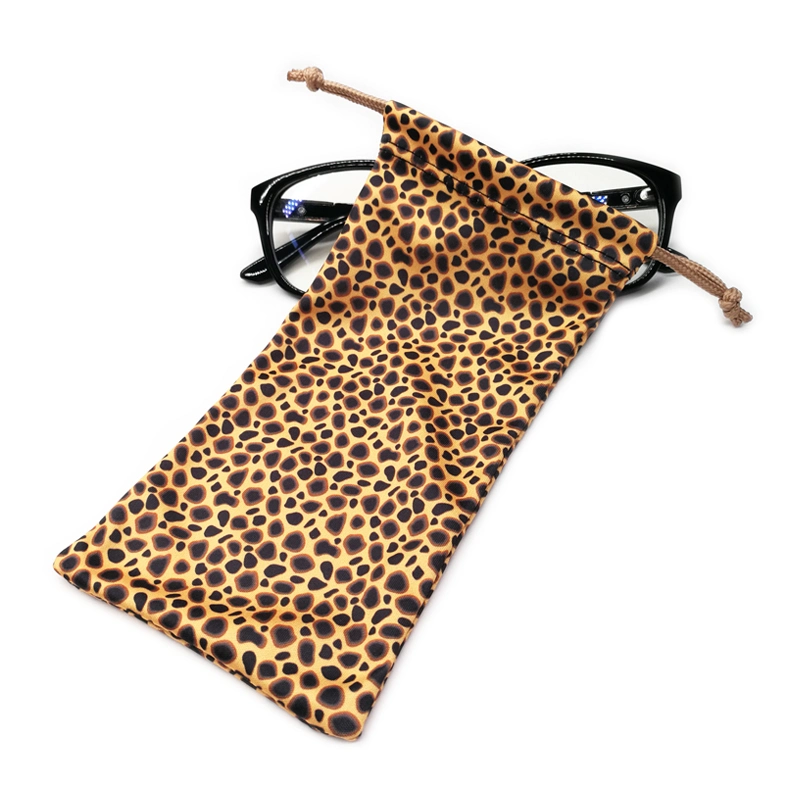 Custom Soft Microfiber Glasses Bag Eyeglasses Pouches Phone Case Drawstring Pouch